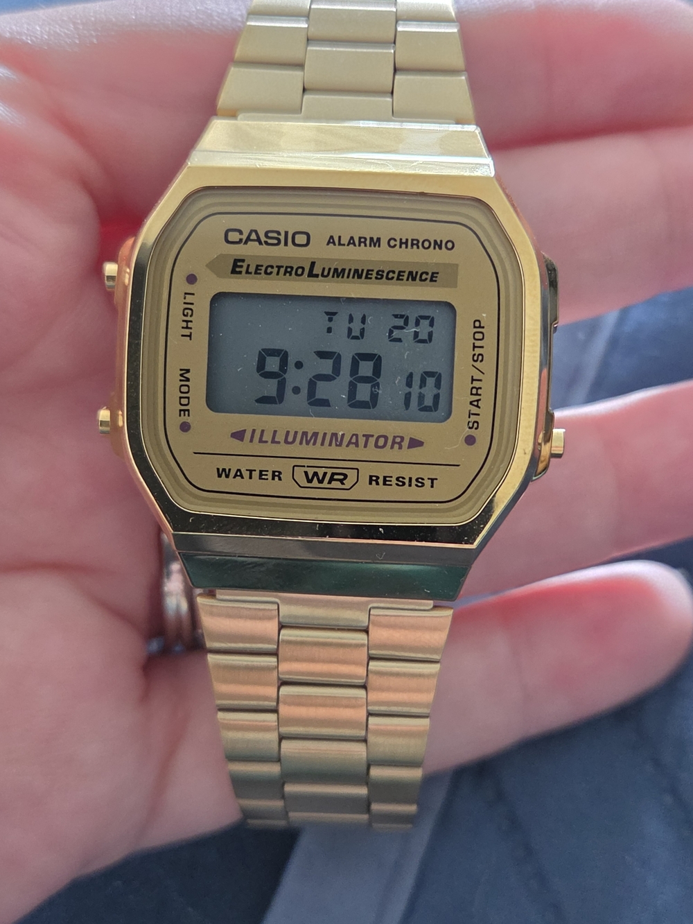 Casio Gold Illuminator Digital Watch